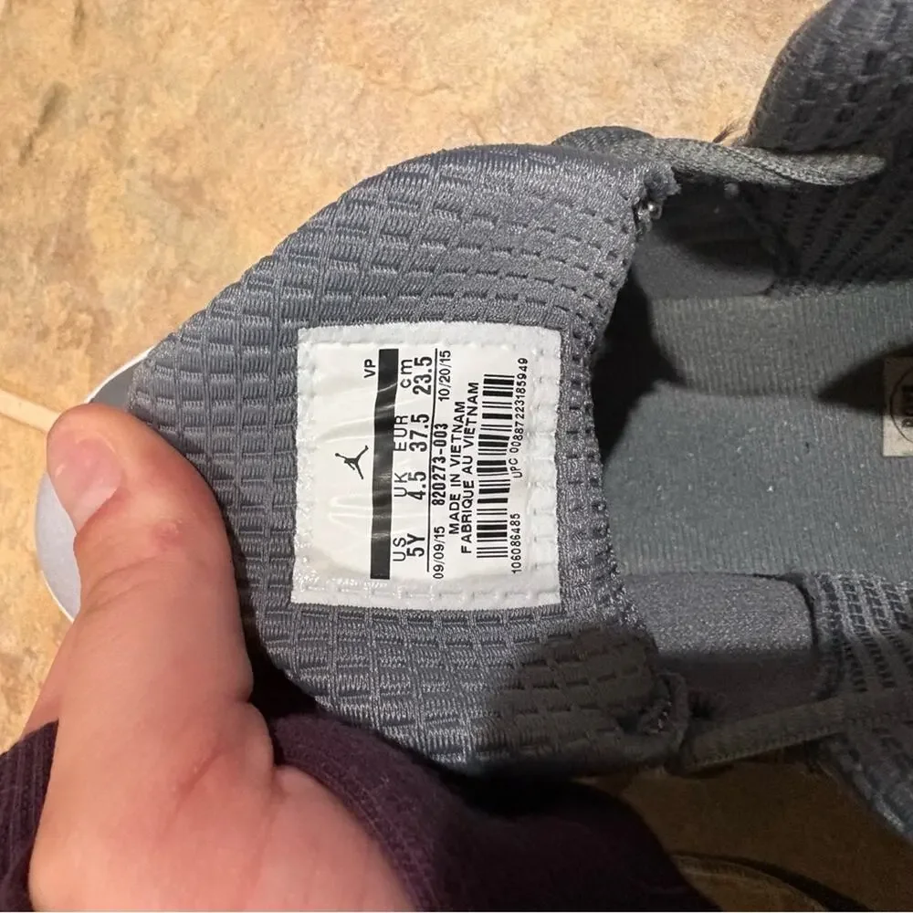 Jordan Kids Gray Sneakers